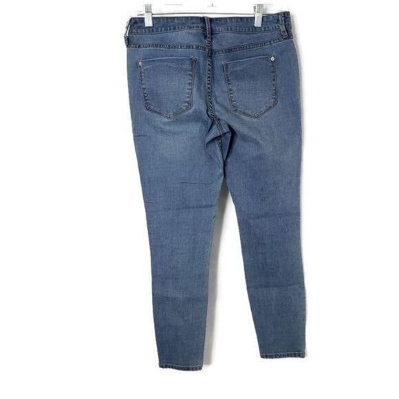 Just Fab Skinny Jeans Blue Women's Size 27 Denim‎ - Picture 2 of 6